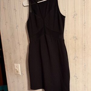 Lush Black Mini Dress